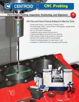 A poster with some pictures of machines and a machine tool.